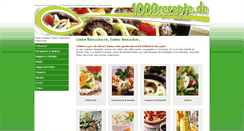 Desktop Screenshot of 1000-rezepte.de