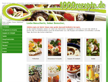 Tablet Screenshot of 1000-rezepte.de